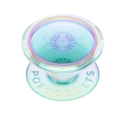 PopSockets PopGrip Original Clear Iridescent Proziran Iridescent