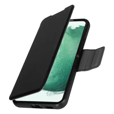 Preklopna futrola za Galaxy S22 Plus 5G od kože, model Strada s držačem kartica