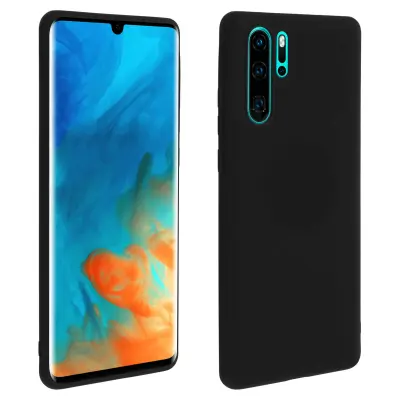 Maska Huawei P30 Pro Meka silikonska Soft Touch - Crna