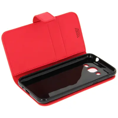 Folio futrola novčanik crvena Samsung Galaxy J3 - funkcija stalka