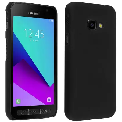 Navlaka Samsung Galaxy Xcover 4 / 4S Zaštita Kruta Efekt Mat Tanka Lagana Crna