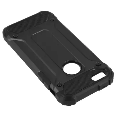 Antišok zaštitna maska crna Apple iPhone 6 i 6s - protiv padova (1,80m)