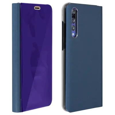 Futrola Huawei P20 Pro ogledalo preklop kruta maska Stand funkcija tamnoplava