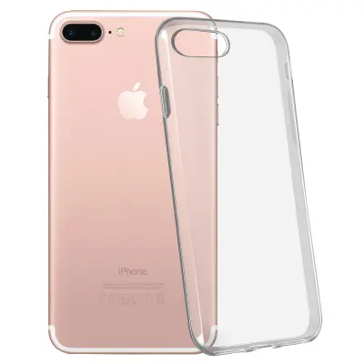 Maska iPhone 7 Plus / 8 Plus ultra-tanki silikonski gel prozirna