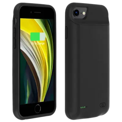 Baterijska maska 5500mAh Apple iPhone SE 2020 / 8 / 7 / 6S / 6 Crna