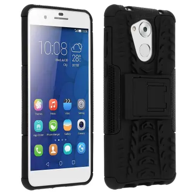 Maska Honor 6C Antišok ojačana leđa + Ugrađeni stalak - Crna