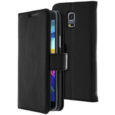 Futrola Galaxy S5 Mini s unutarnjom silikonskom maskom po mjeri - crna