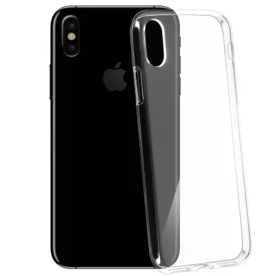 Maska iPhone X / XS ultra-tanki silikonski gel prozirna