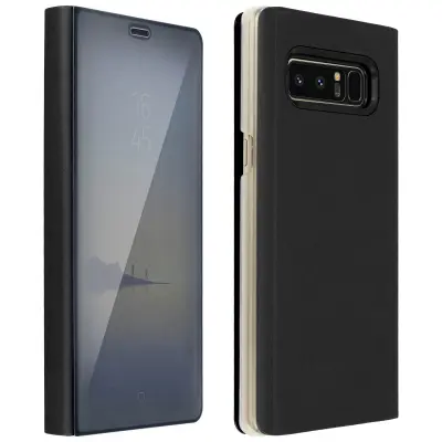 Folio futrola Galaxy Note 8 ogledalo funkcija stalka zaštita - crna