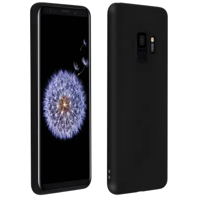 Navlaka Samsung Galaxy S9 Zaštita Silikonski Gel Mekan Anti-ogrebotine Crna Mat
