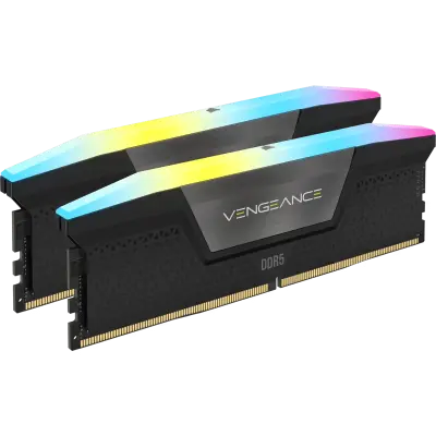 Memorija Corsair DDR5 32GB Vengeance 6400MHzDIMM CL32 2x16GB RGB XMP