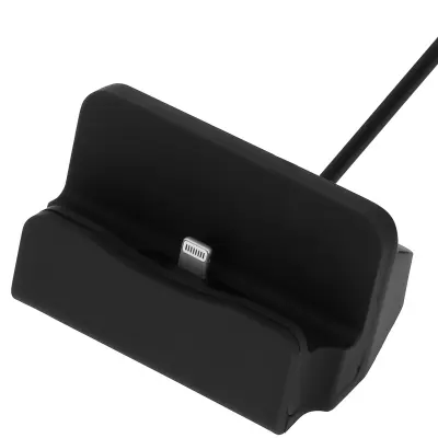 Priključna Stanica iPhone Punjenje i Sinkronizacija Lightning Konektor - Crna