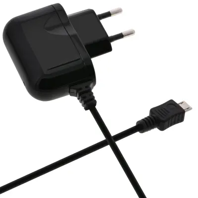 Punjač za zid 1A s ugrađenim Micro-USB kabelom 1,1m