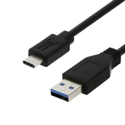USB tip C na USB kabel 2m punjenje i sinkronizacija za smartphone crni