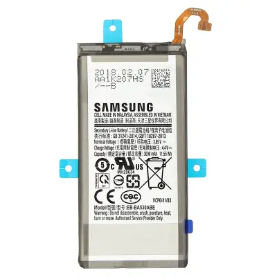 Samsung EB-BA530ABE Baterija Galaxy A8 2018 Originalna Baterija 3000mAh Crna
