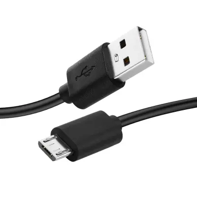 Micro-USB na USB kabel za punjenje i prijenos podataka - crni