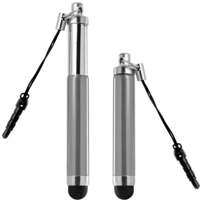 Uvlačiva Srebrna Olovka za Taktilni Ekran - Priključak Jack 3.5mm