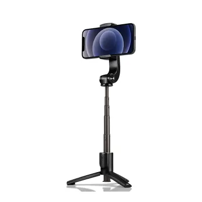 Spigen Gimbal S610W Selfie štap s tronožcem, crni