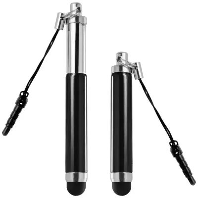 Uvlačiva Crna Olovka za Taktilni Ekran - Priključak Jack 3.5mm