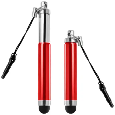 Uvlačiva Crvena Olovka za Taktilni Ekran - Priključak Jack 3.5mm