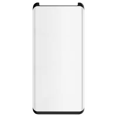 Zaštitna Folija Galaxy S9 Plus Kaljeno Staklo Zakrivljeno 5D Full Cover Zaštita Obrubi Crni