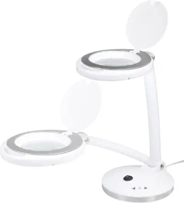 TOOLCRAFT TO-7453173 stolna lampa s povećalom Faktor povećanja: 1,75x EEK: F (A–G)