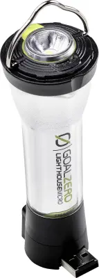 Goal Zero 32008 Lighthouse Micro Charge LED kamperska svjetiljka 120 lm punjiva 87 g crna, žuta
