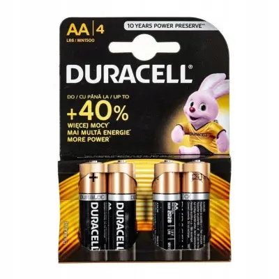 Baterije Duracell Basic AA K4