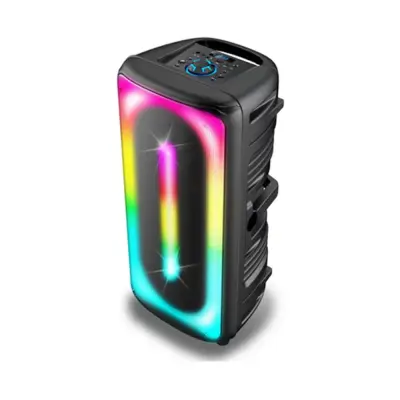 FM USB karaoke zvučnik Bluetooth 150W + daljinski upravljač i mikrofon LED RGB