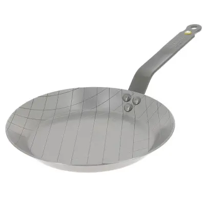 Mineral B tava za odreske 28 cm / 1 ručka / lijevano željezo
