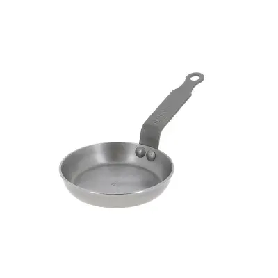 Mineral B plitka tava za jaja 12 cm / 1 ručka / lijevano željezo