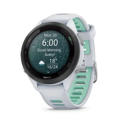 Pametni sportski sat Garmin Forerunner 265 Music Whitestone