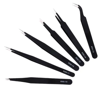 PRO set pinceta 6 komada 120mm