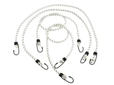 10mm set 4x elastična užad pauka s kukom 1000mm