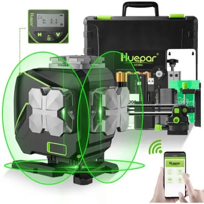 PRO12 line konstrukcija laserska razina Bluetooth + daljinski upravljač S03DG