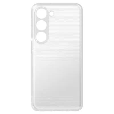Maska za Samsung S23 prozirni silikon sa zaštitom kamere