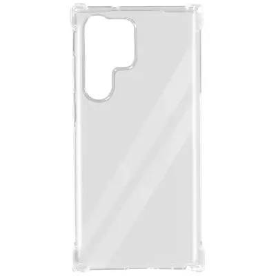 Maska za Samsung S23 Ultra silikon ojačani antišok kutovi prozirna