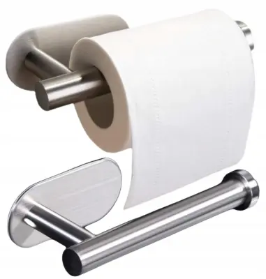 Inox samoljepljivi 3M držač toalet papira 17cm