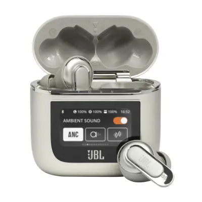 Slušalice bluetooth potpuno bežične JBL TOUR PRO 2 TWS srebrne