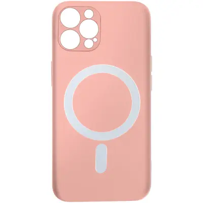 MagSafe maska za iPhone 12 Pro Max Soft-touch mat povišeni rubovi bordo