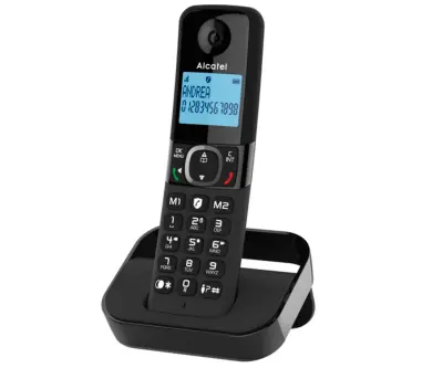 ALCATEL F860 crni telefon
