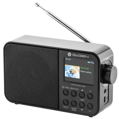 Gogen DAB+ DAB 500 BT radio, crni GOGDAB500BTC
