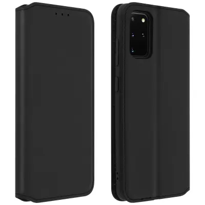 Samsung Galaxy S20 Plus futrola, preklopna torbica, novčanik, funkcija postolja, crna