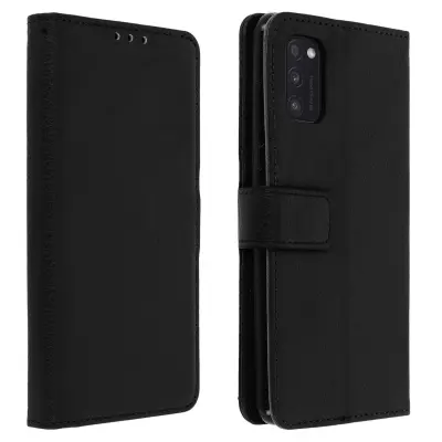 Maska Samsung Galaxy A41 Folio futrola, držač kartica, funkcija video podrške, crna