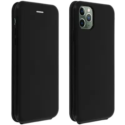Torbica za Apple iPhone 11 Pro futrola vertikalni preklop držač kartica crna