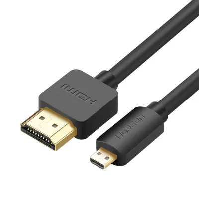 UGREEN HD127 kabel Micro HDMI na HDMI, 4K 3D, 1,5 m (crni)