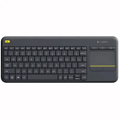 Logitech K400 Plus RF tipkovnica, crna, referentni