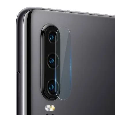Zaštitna Folija Kamere Huawei P30 Kaljeno Staklo 9H Bez Tragova Transparentna
