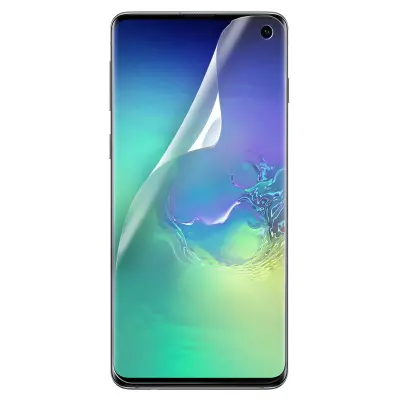 Zaštitna Folija Galaxy S10 Zaštita Fleksibilna Kompatibilna Čitač Otisaka Prstiju