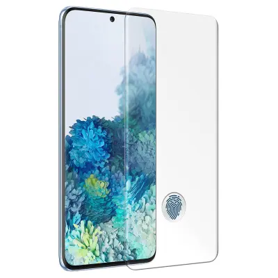 Zaštitna Folija Samsung Galaxy S20 Kaljeno Staklo 9H Otporno na Udarce Rubovi Zakrivljeni Transparentna
